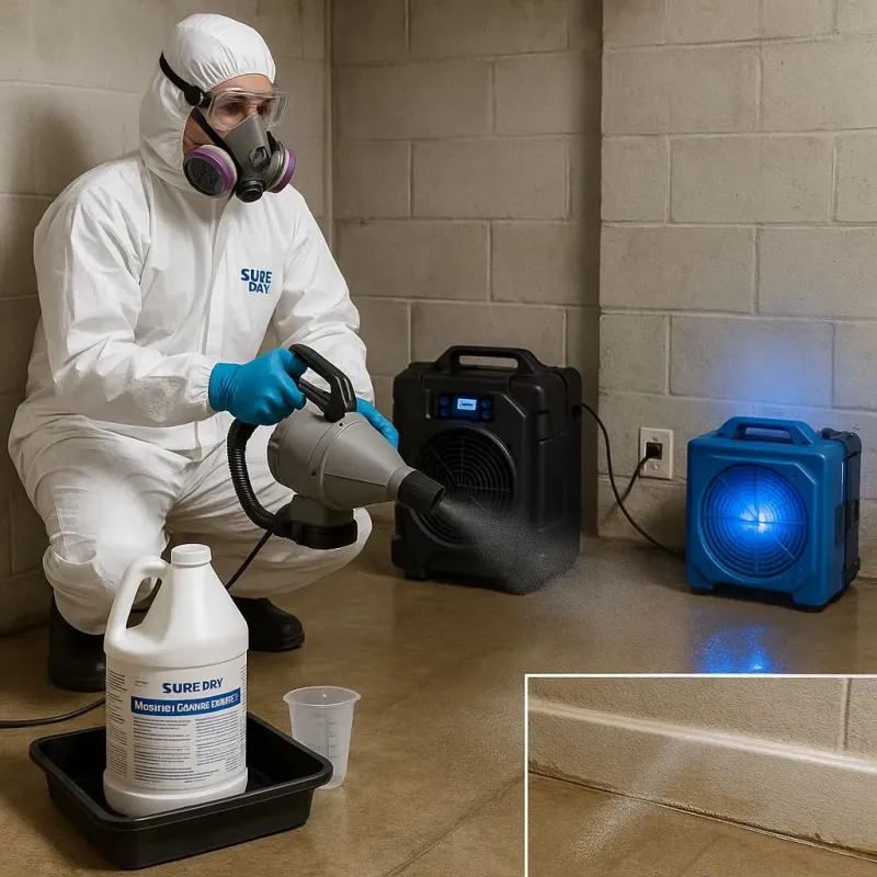 Sanitization and Odor Removal process in Greenwood, SC