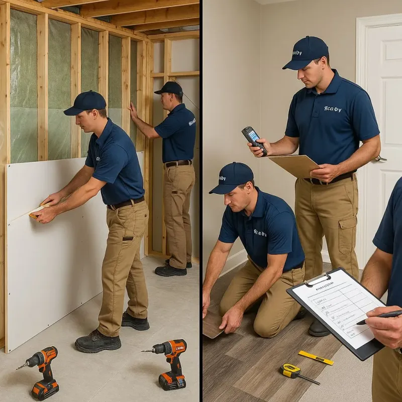 Repairs and Reconstruction process in Greenwood, SC