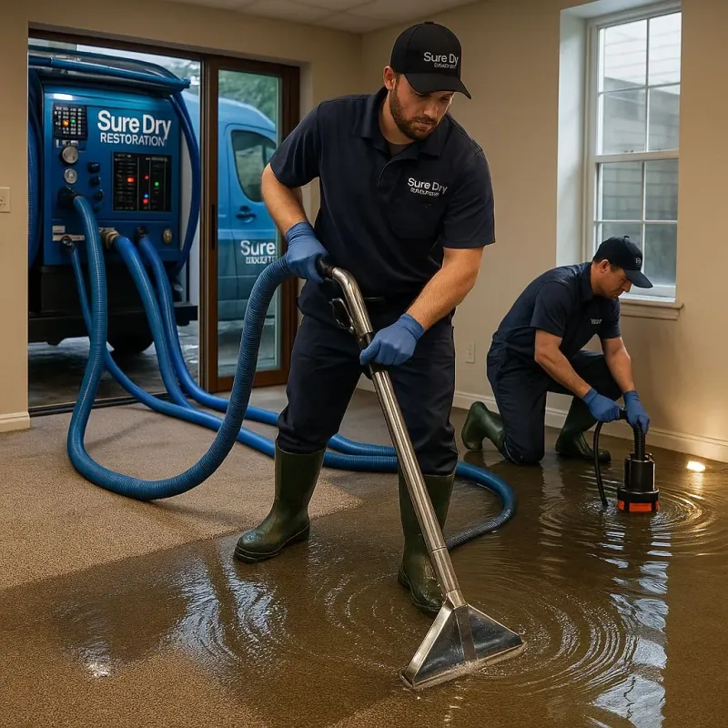Water Extraction and Removal process in Greenwood, SC